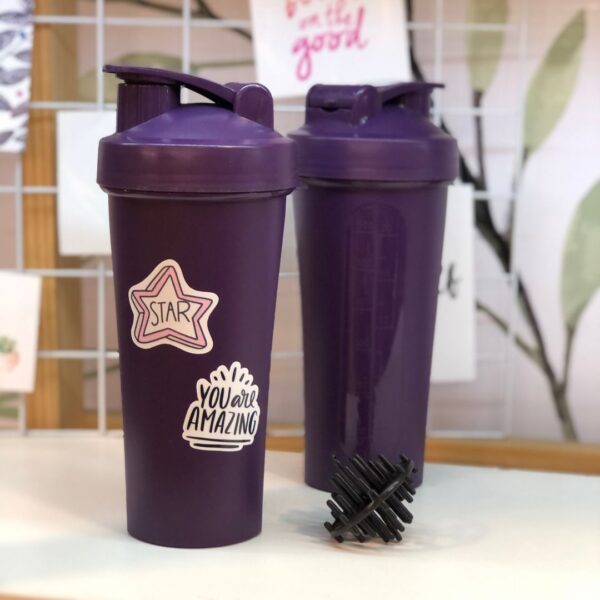 Botella Shaker Violeta