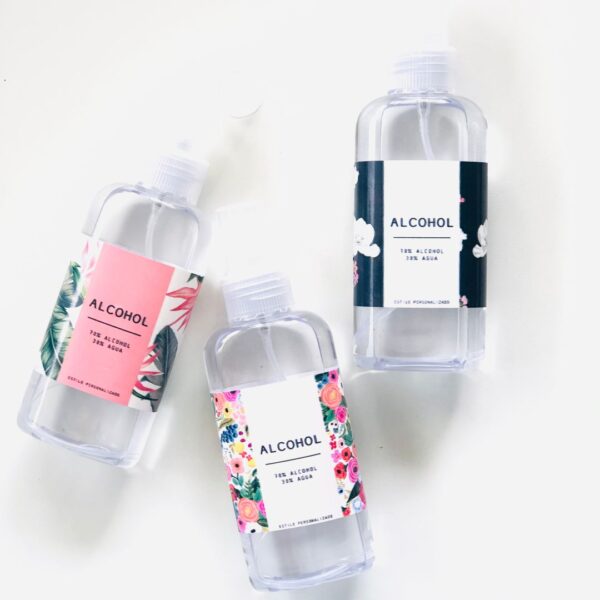 Alcohol al 70% Estampado