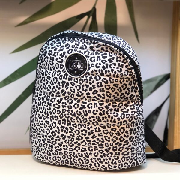 Mochila Bianca Matelasse Print