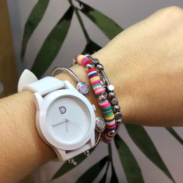 Reloj India Blanco