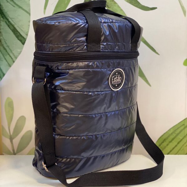 Bolso Matero Matelasse Azul