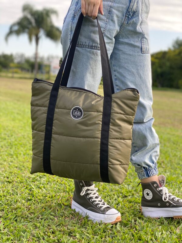 Bolso Roxy Verde Militar - Imagen 3
