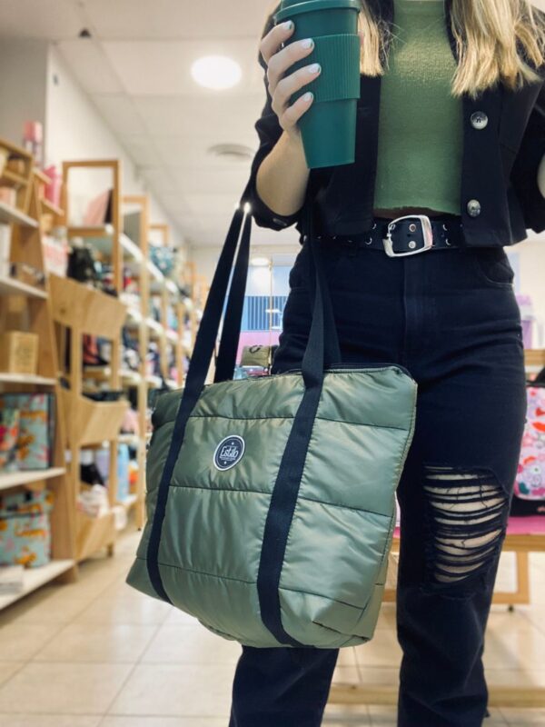 Bolso Roxy Verde Militar - Imagen 4