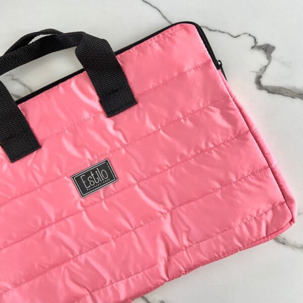 Porta Notebook Matelasse Salmón