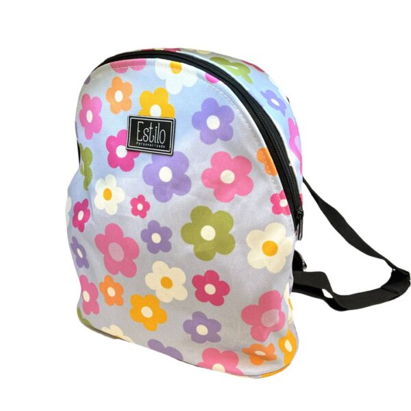 Mochila Bianca (Estampa Margaritas)