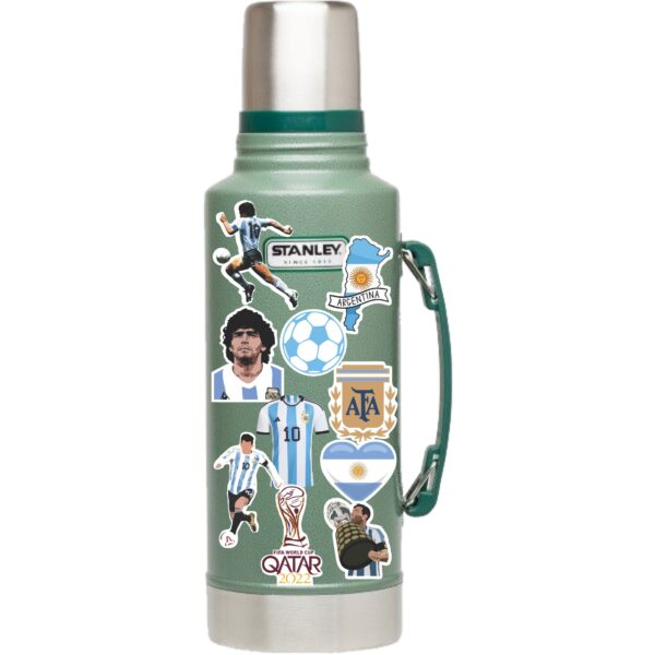 Pack 10 Stickers Decorativos del Mundial - Imagen 2