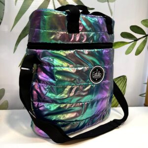 Bolso Matero Matelasse Tornasol Violeta
