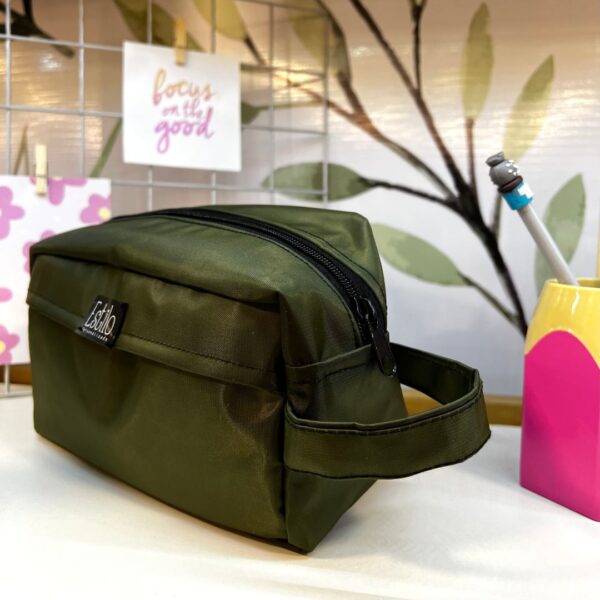 Cartuchera Max Verde Militar - Imagen 2