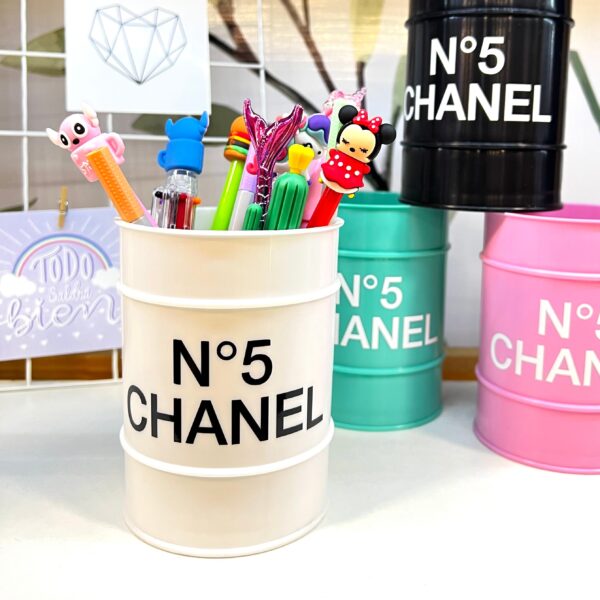 Lapicero / Porta Brochas Chanel Blanco