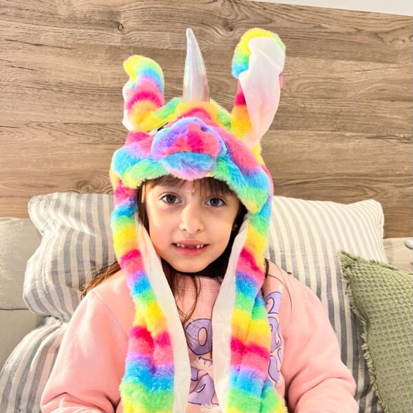 Gorrito Unicornio Multicolor - Imagen 3