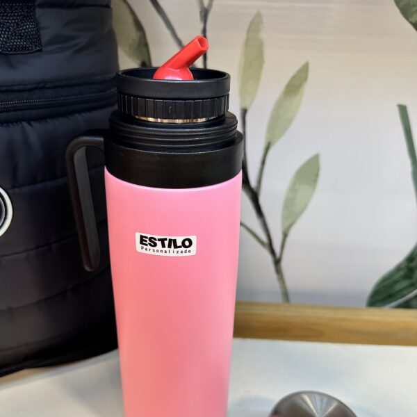 Termo Zaira Rosa (1Litro) - Imagen 2