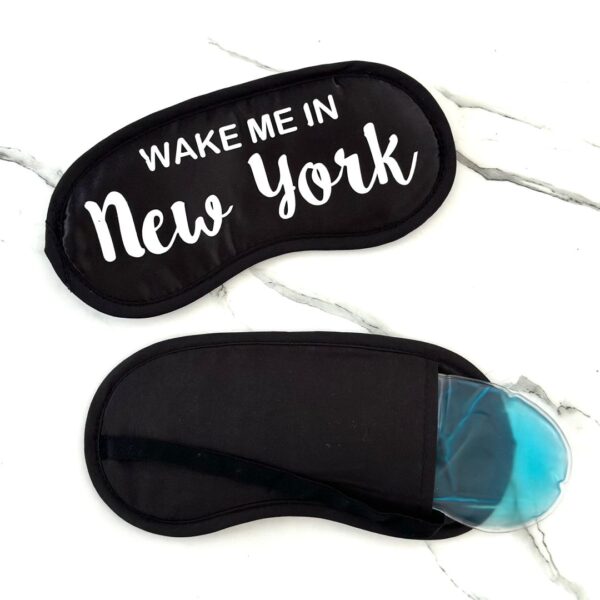 Antifaz con Gel Wake me in NY