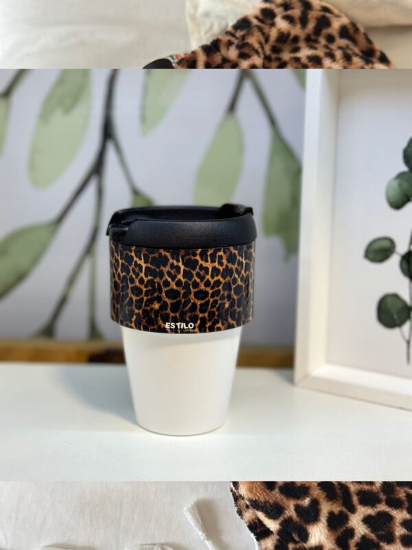 Vaso Coffee Leopardo