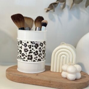 Lapicero / Porta Brochas Print Gris