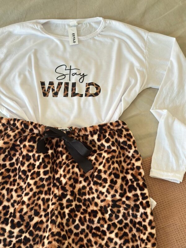 Pijama Animal Print (Conjunto)