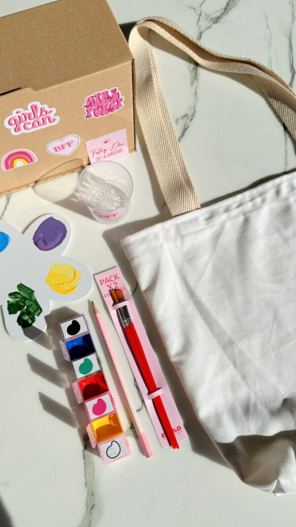 Box TOTE BAG (Amigas & Pinturas) - Imagen 6