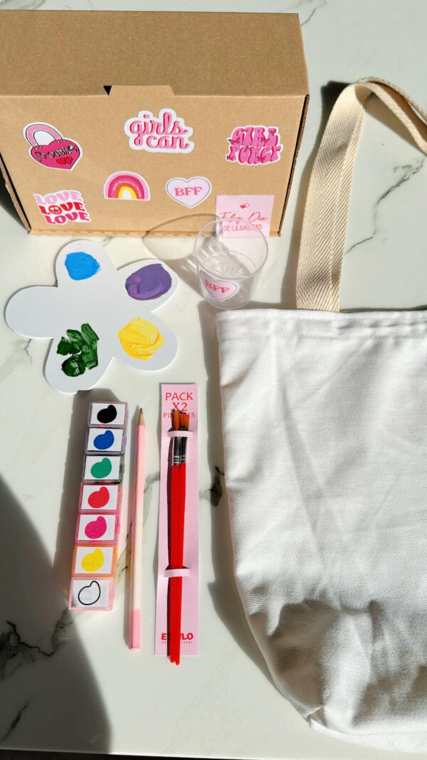 Box TOTE BAG (Amigas & Pinturas) - Imagen 3