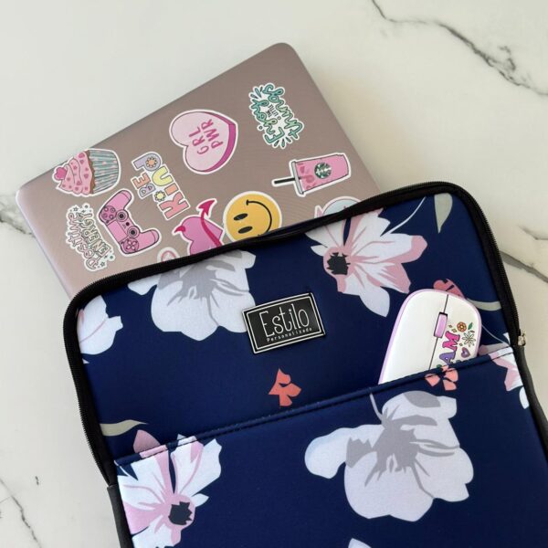 Porta Notebook Praga (Estampa Magnolia) - Imagen 4