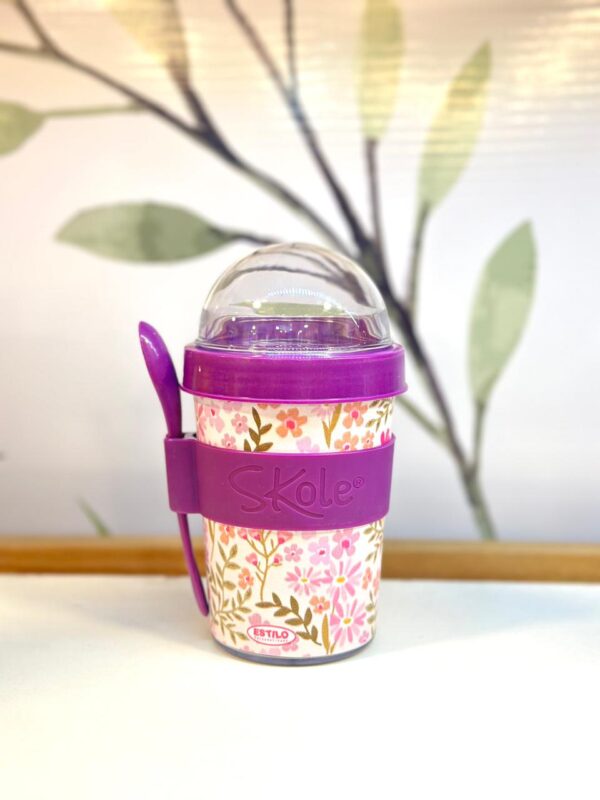 Vaso Contenedor Yogurt & Cereales (Agus)