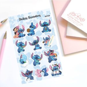 Stickers Decorativos Stitch (Nuevo)